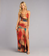 Booked the Getaway Maxi Skirt