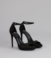 Elevated Intent Rhinestone Stiletto Heels